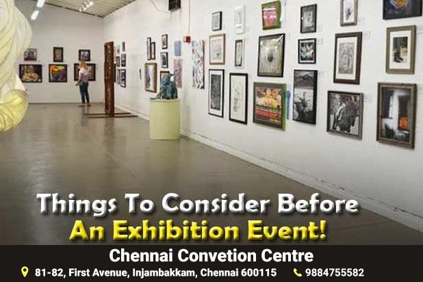 Exhibition conducted at chennai convention centre