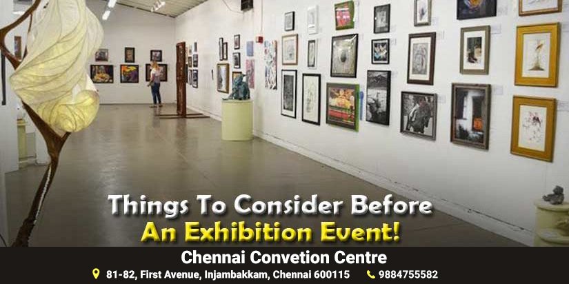 Exhibition conducted at chennai convention centre