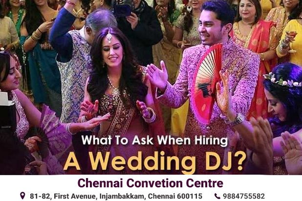 Bride and groom dancing at their wedding with dancers