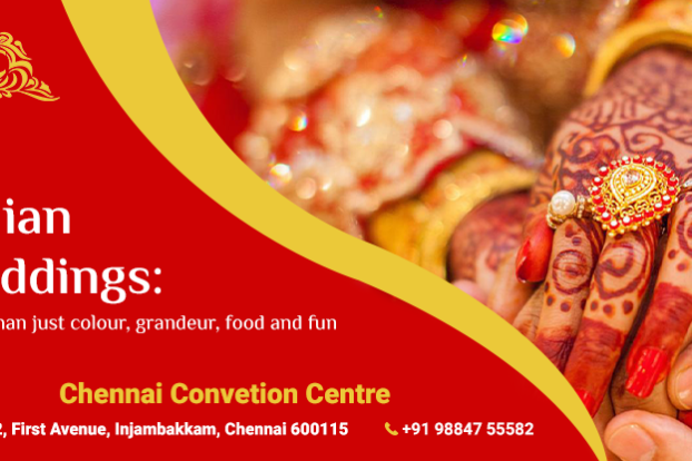 Closeup view of Bride and groom hands